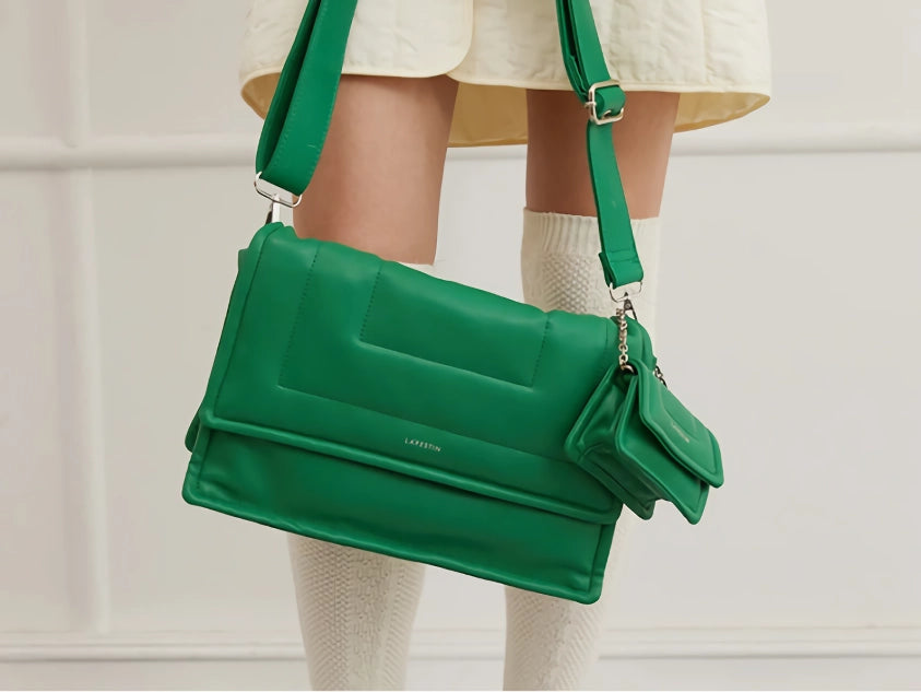 Trendy Large Capacity Tote Bag with Detachable Mini Bag